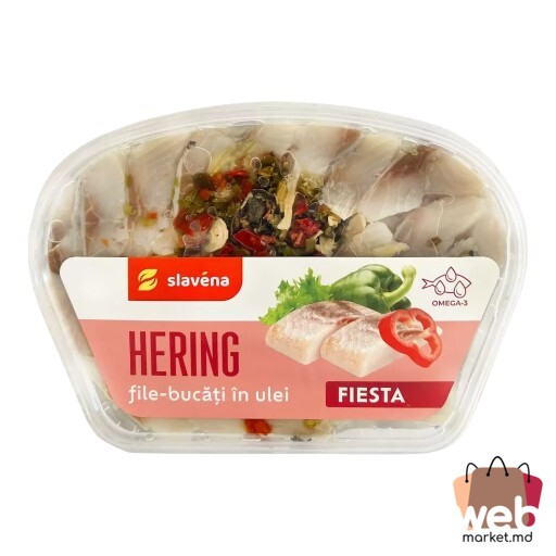 Pește hering file în ulei Mexic kg SLAVENA LUX