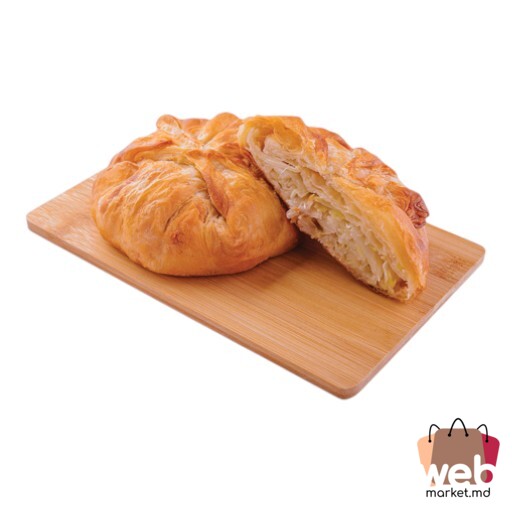 Plăcintă cu varză și drojdie din aluat întins kg BONUS