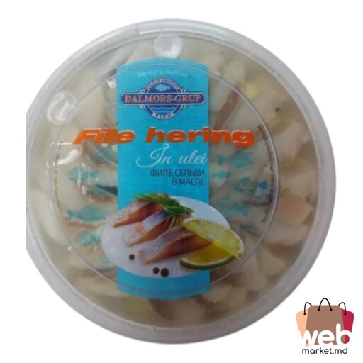 Pește Hering file în ulei kg DALMORS