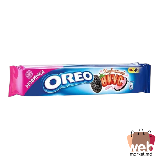 Biscuiți cu umplutură de cacao /căpșuni 95g OREO