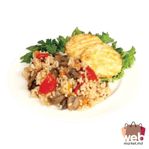 Piept de pui cu orez 320g BONUS