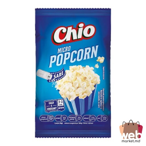Popcorn sare p/u microunde 80g CHIO