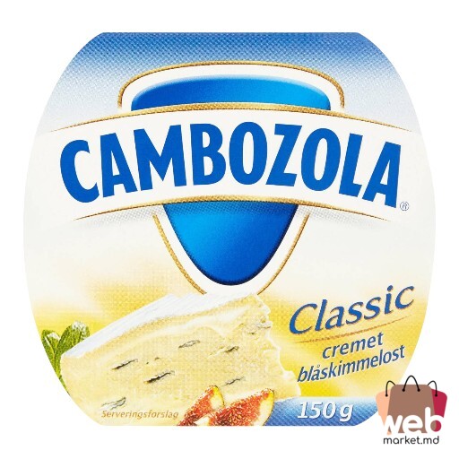 Cașcaval Cambozola Classic 41% 150g KÄSEREI CHAMPIGNON