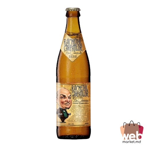 Bere blondă Răcnetul Carpaților pasteurizată filtrată 7.8% 500ml UREICH