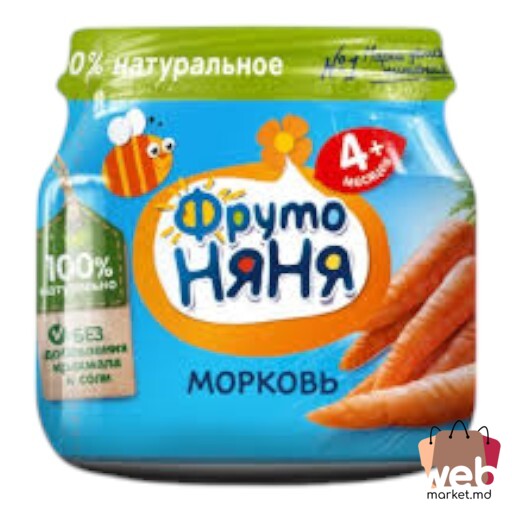 Piure morcov 80g FRUTONEANEA