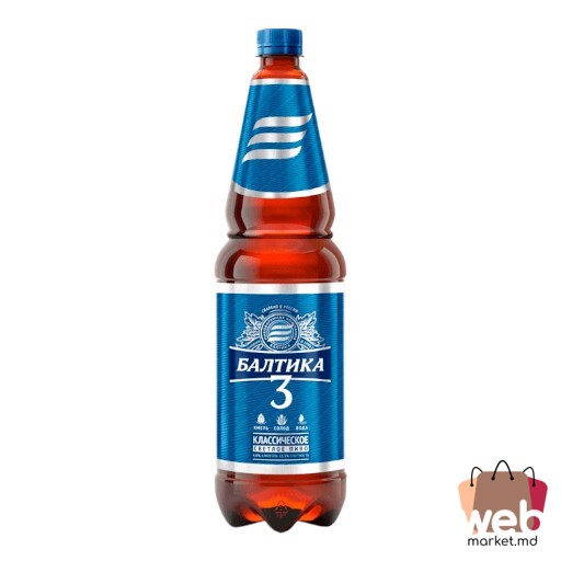 Bere blondă Clasicescoe Nr.3 4.8% 1.3L BALTIKA