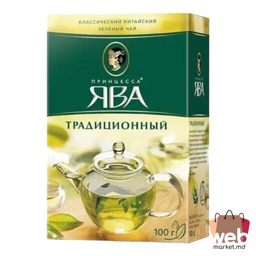 Ceai verde Traditional 100g PRINCESS JAVA