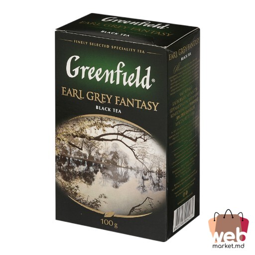 Ceai negru aromatizat Earl Grey 100g GREENFIELD