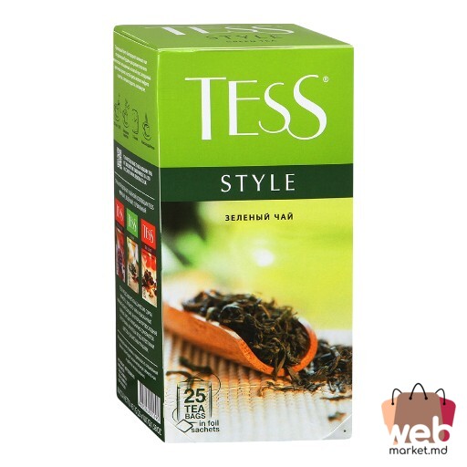 Ceai verde aromatizat Style 25pac. x2g TESS