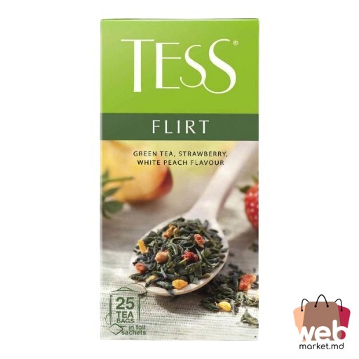 Ceai verde cu fructe Flirt 25pac. x1.5g TESS