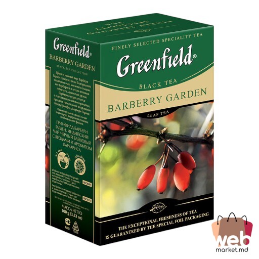 Ceai negru aromatizat Barberry Garden 100g GREENFIELD