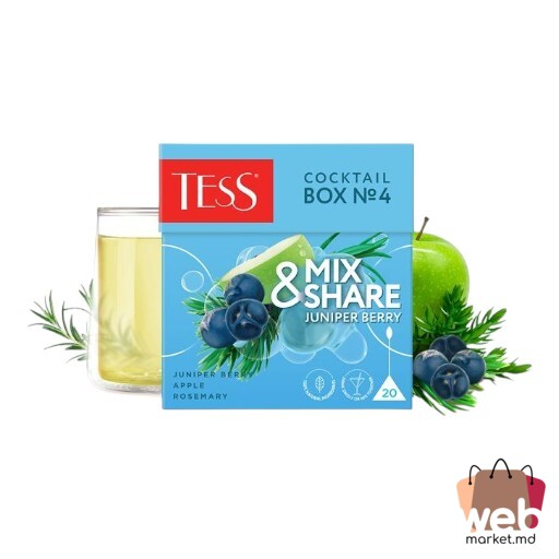 Ceai oolong Cocktail Box 4 20pac. x1.5g TESS