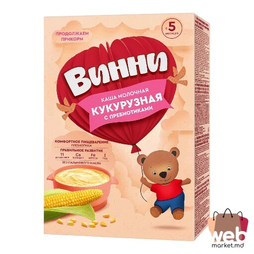 Terci cu lapte din porumb 200g VINNI