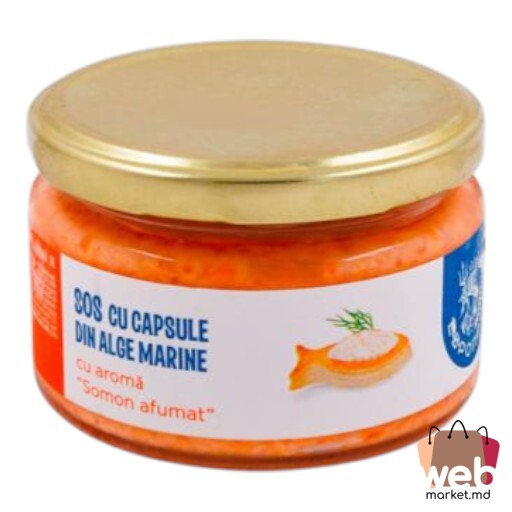 Sos de icre somon afumat 180g EVROPROM