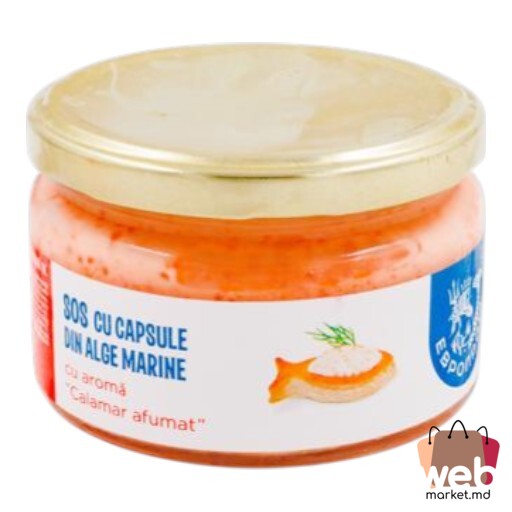 Sos de icre calmar afumat 180g EVROPROM
