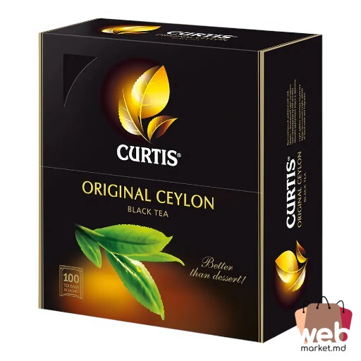 Ceai negru Original Ceylon Tea 100pac. x2g CURTIS