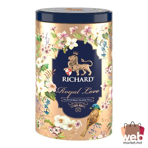 Ceai negru aromatizat Royal Love 80g RICHARD