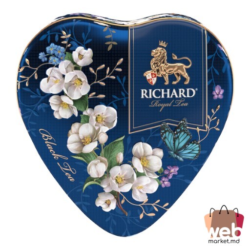 Ceai negru aromatizat Royal Heart 30g RICHARD
