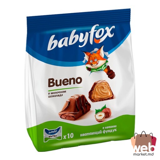 Bomboane Bueno cu napolitane 100g BABYFOX