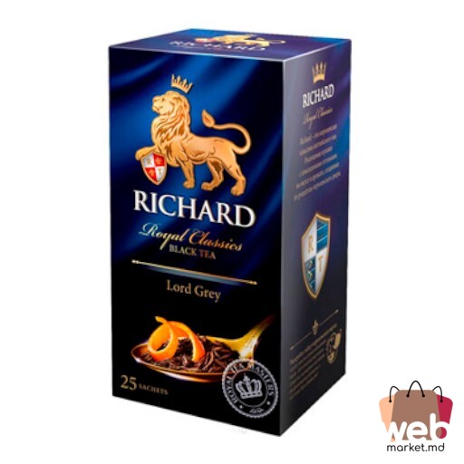 Ceai negru aromatizat King’s 25pac. x2g RICHARD