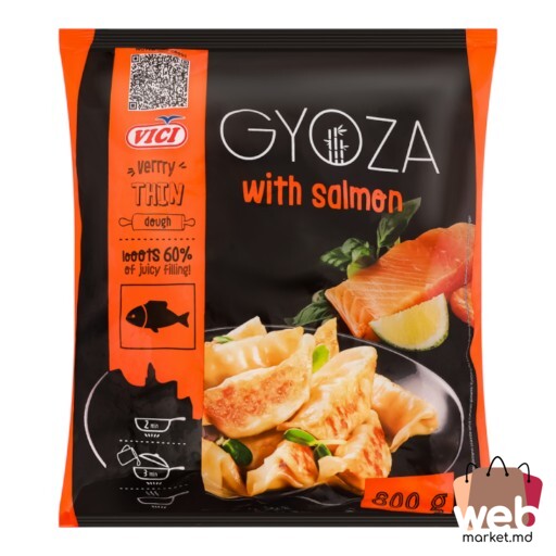 Pelmeni congelați cu somon Gyoza 800g VICI