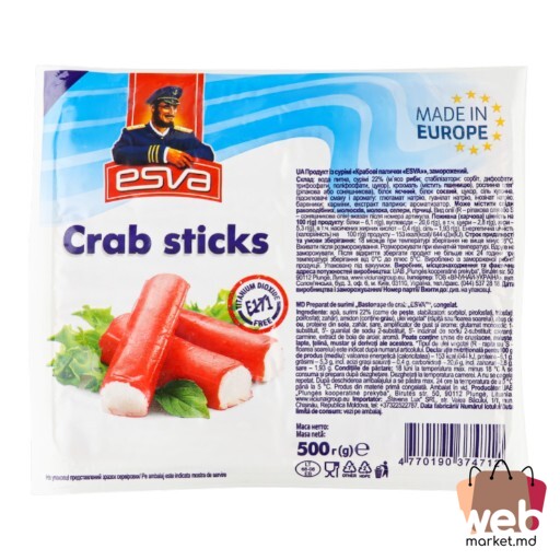Bastonașe de surimi congelate 500g ESVA