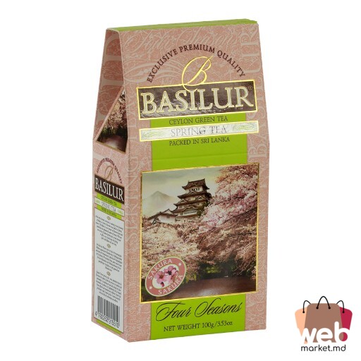 Ceai verde Four Seasons de Primăvară 100g BASILUR