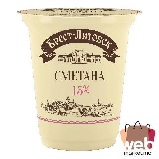 Smântână 20% 300g BREST LITOVSK