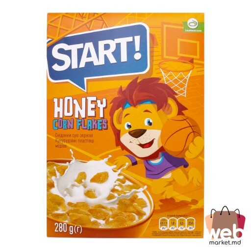 Fulgi de porumb cu miere 280g START