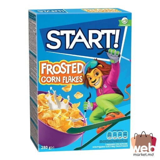 Fulgi de porumb glazurați 280g START