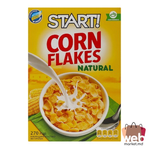 Fulgi de porumb natural 270g START