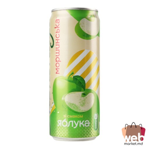 Băutură răcoritoare ușor carbogazoasă mere 330ml MORSHINSKAIA