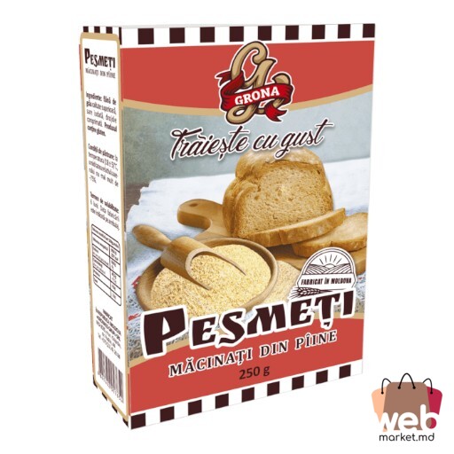 Pesmeți măcinați 250g GRONA