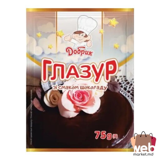 Glazură de ciocolată 75g DOBRIK