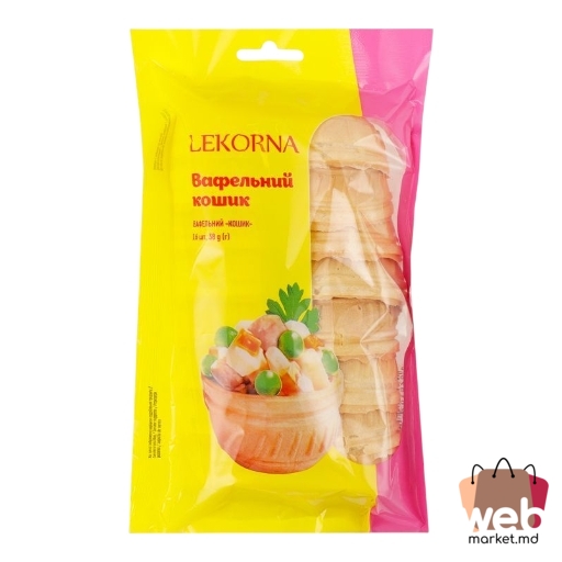 Tartalete de vafe Korzinka 38g LEKORNA