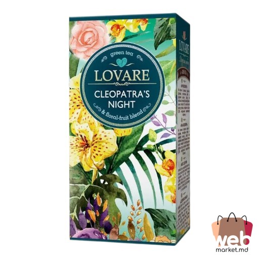 Ceai verde cu fructe Cleopatra's Night 24pac. x2g LOVARE