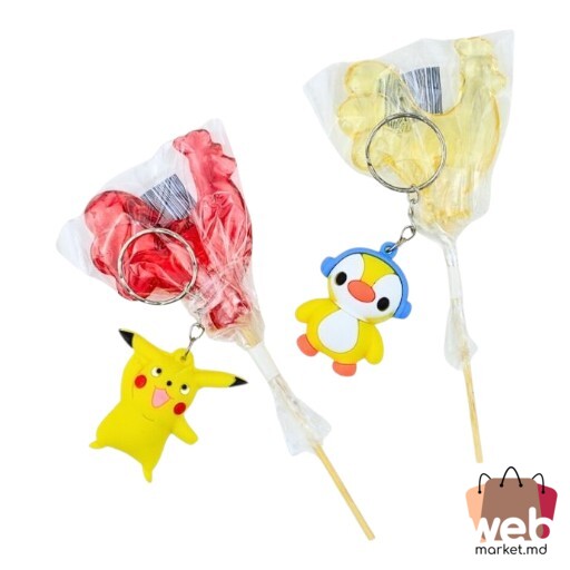 Caramel Coșosel cu jucărie breloc 34g ZHUVASYKY