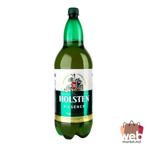 Bere blondă Pilsner 5% 1.96L HOLSTEN