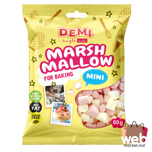 Bezea pentru copt Marshmallow mini 60g DEMI