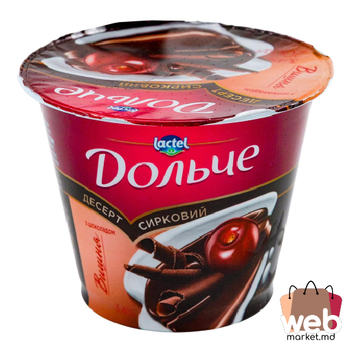Desert din brânză vișină /ciocolată 3.4% 200g DOLCE