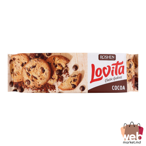 Biscuiți Lovita Classic bucăți de glazură 150g ROSHEN