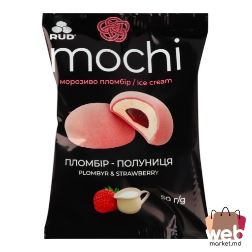 Înghețată Mochi căpșună 50g RUD