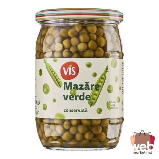Mazăre conservată 540g /351g VIS