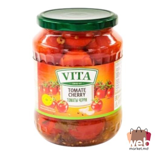 Roșii cherry marinate 720ml /680g VITA