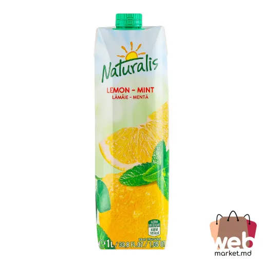 Băutură cu suc de lămâie /mentă 1L NATURALIS