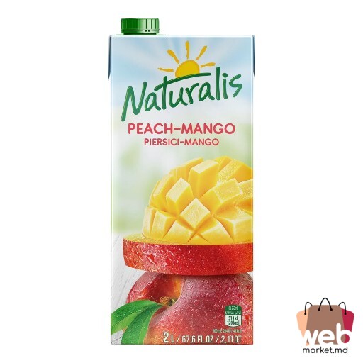 Băutură cu suc piersic /mango 2L NATURALIS