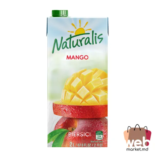 Băutură cu suc piersici /mango 2L NATURALIS
