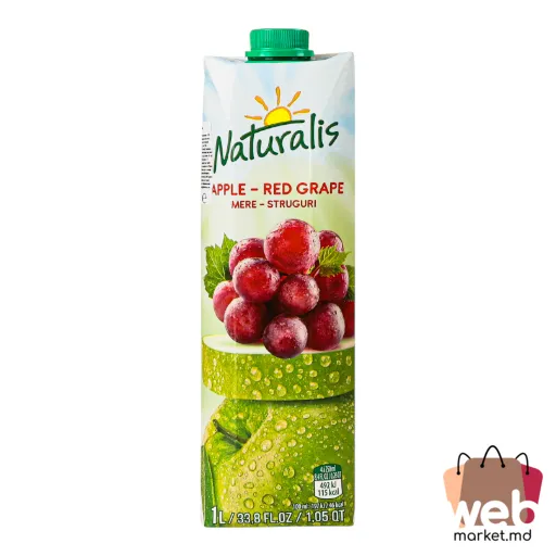 Băutură cu suc de mere /struguri 1L NATURALIS