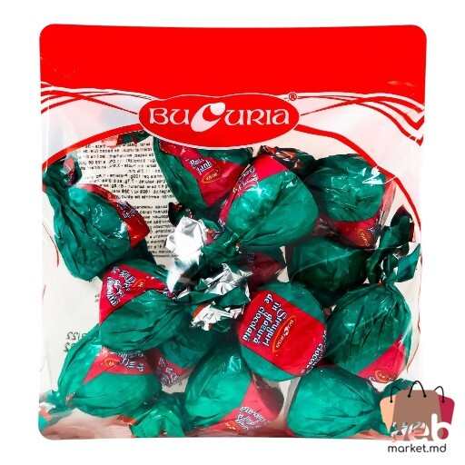 Bomboane Struguri în ciocolată 250g BUCURIA