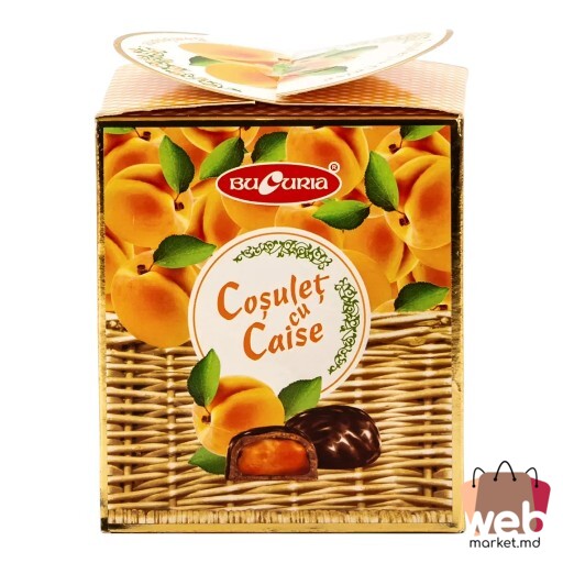 Bomboane Coșuleț cu caise 200g BUCURIA